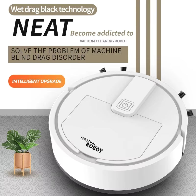 Xiaomi  5 in 1 Smart Sweeping Robot USB Charge Wireless Vacuum Cleaner Super Suction Power for Home Office Pet Hair Floor